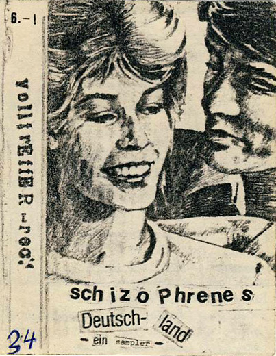 Aktive Notwehr auf Musikkassettensampler SCHIZOPHRENES DEUTSCHLAND